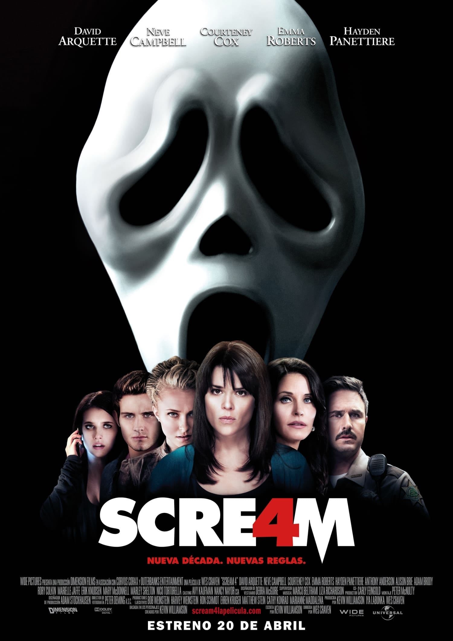 Scream 4 - Wes Craven · 2011