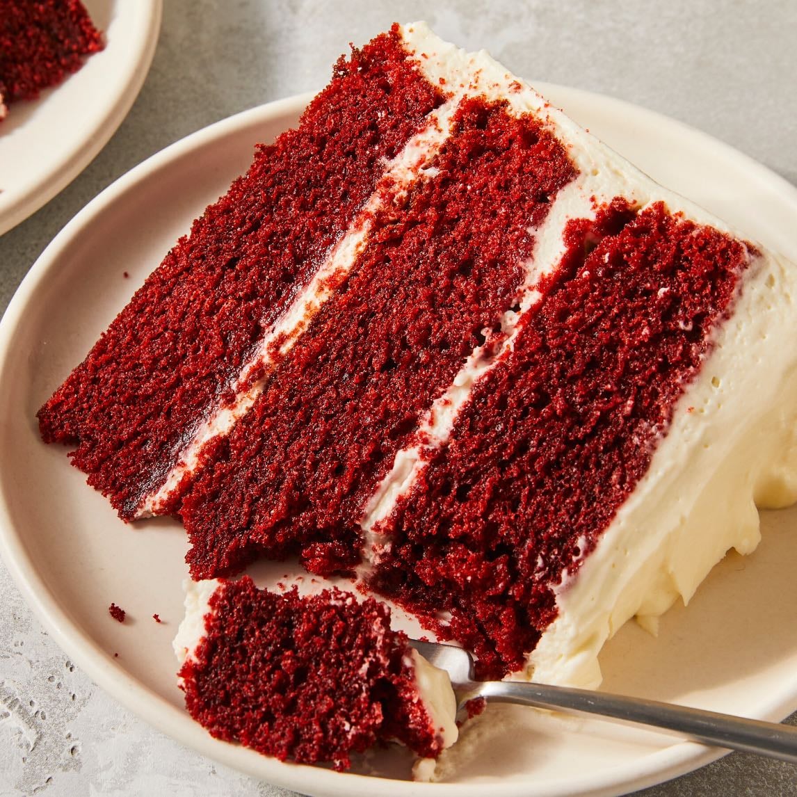 red velevet heartshaped cake