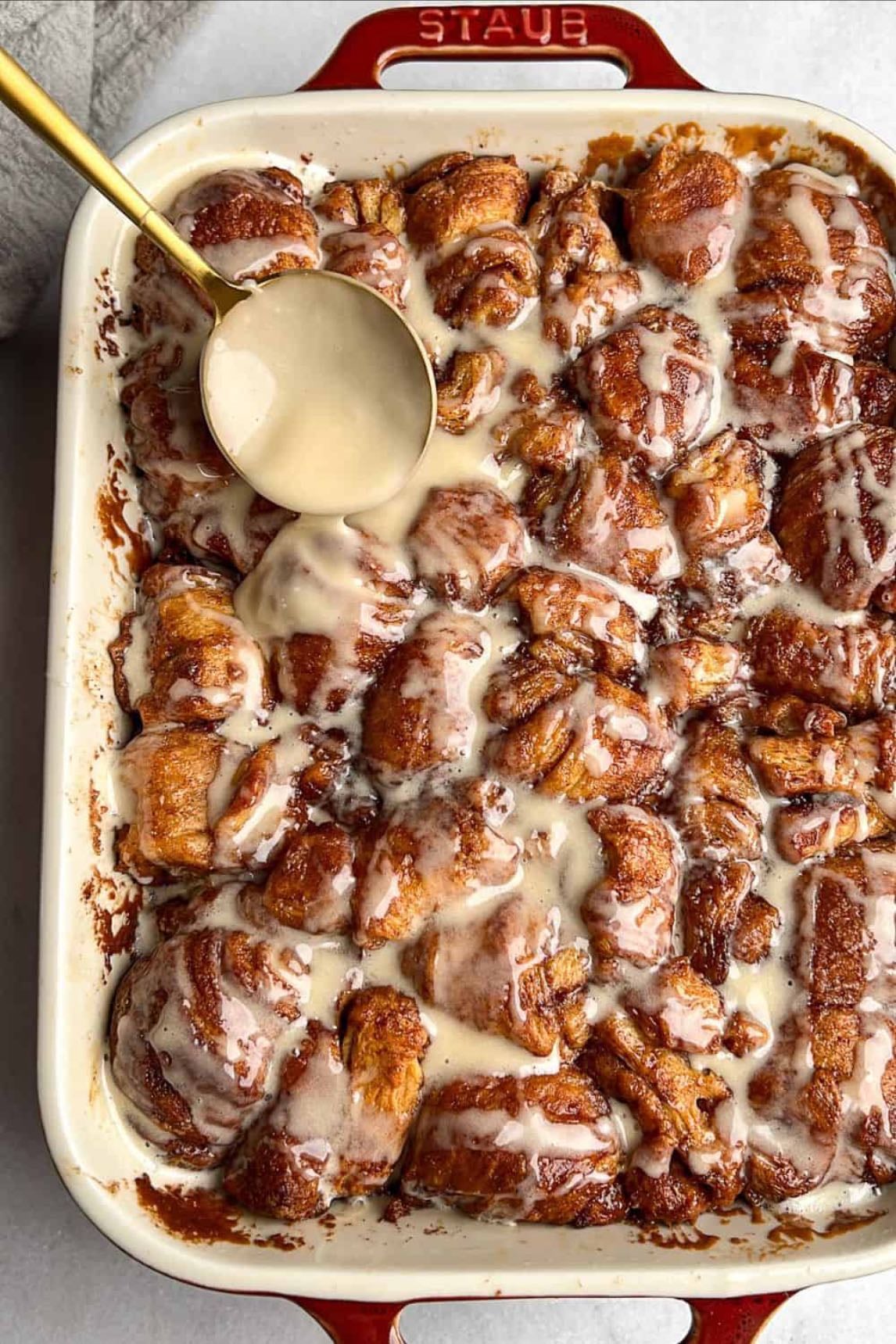 cinnamon roll bites