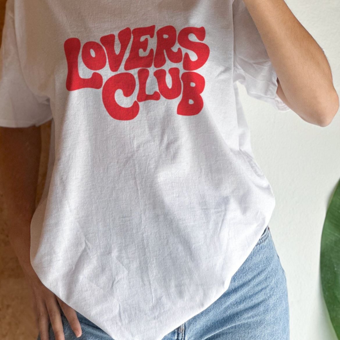 lovers club tee - it’s not even a want it’s a NEED