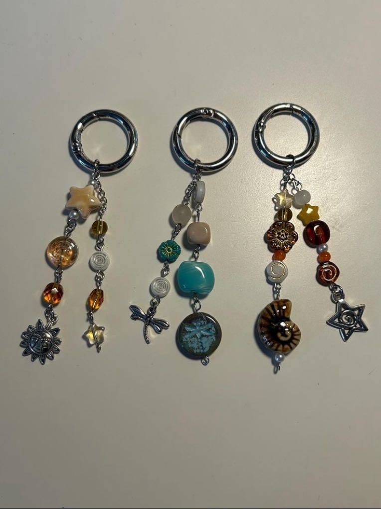 bag charms - or like phone charms i