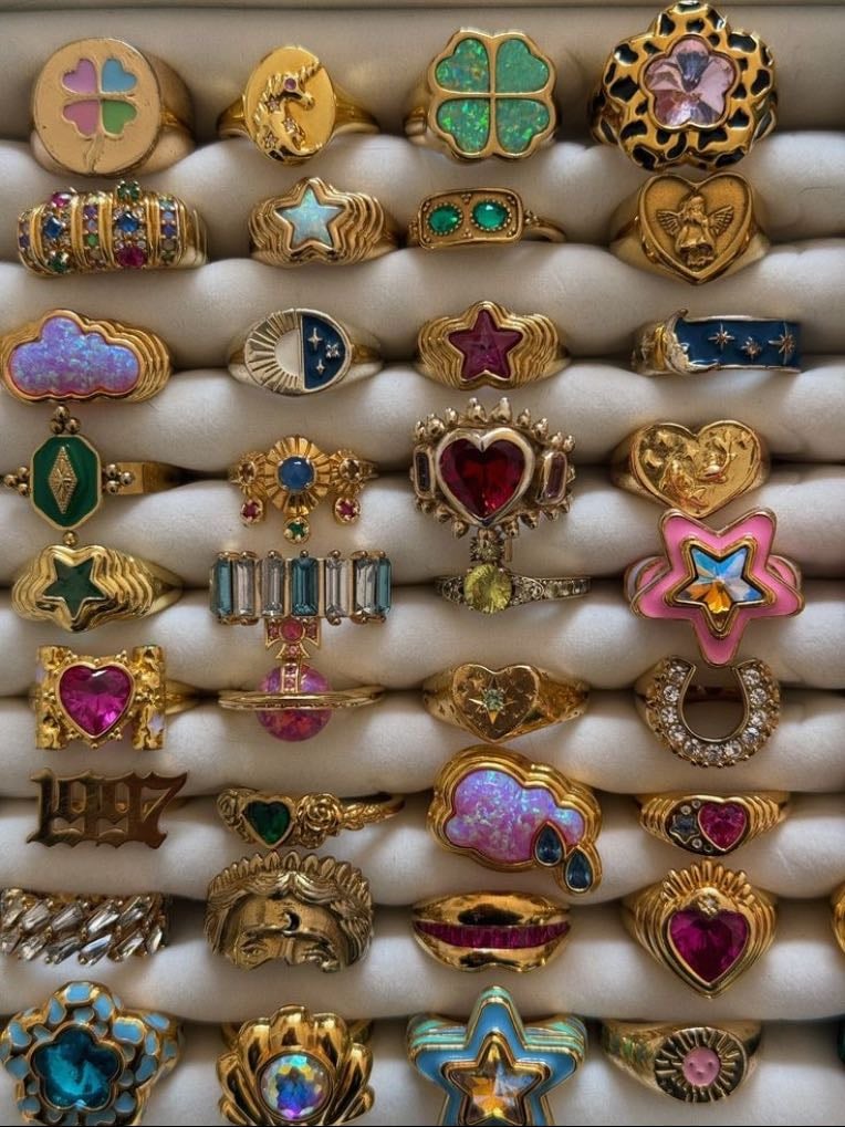 cool rings - gold person here 👋