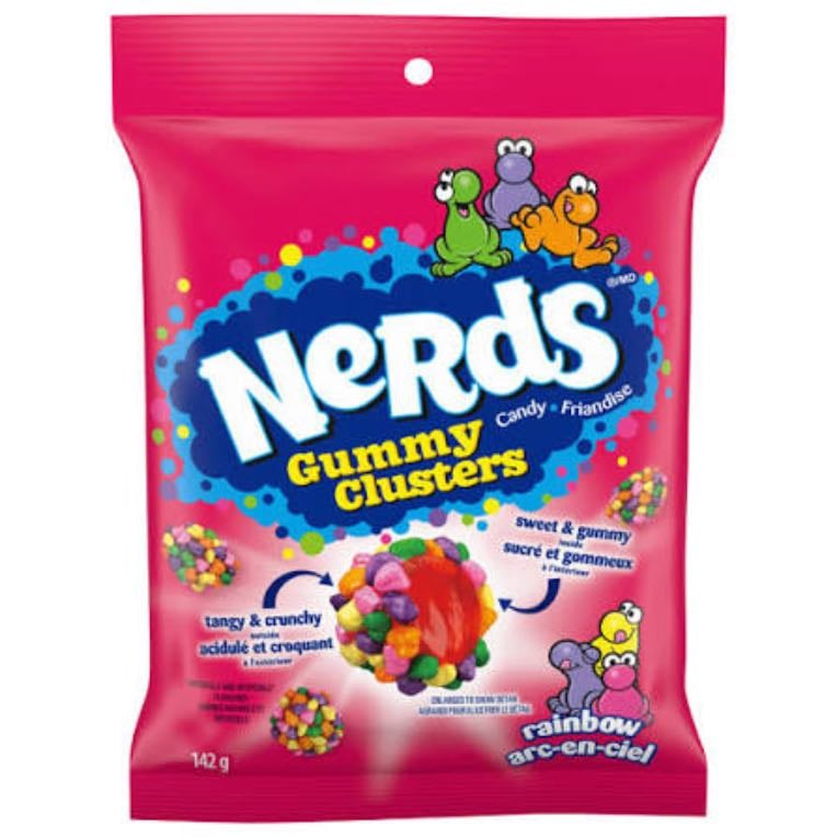 nerds gummy clusters - rainbow ones