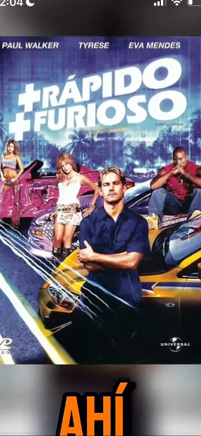 Rápidos y furiosos 3