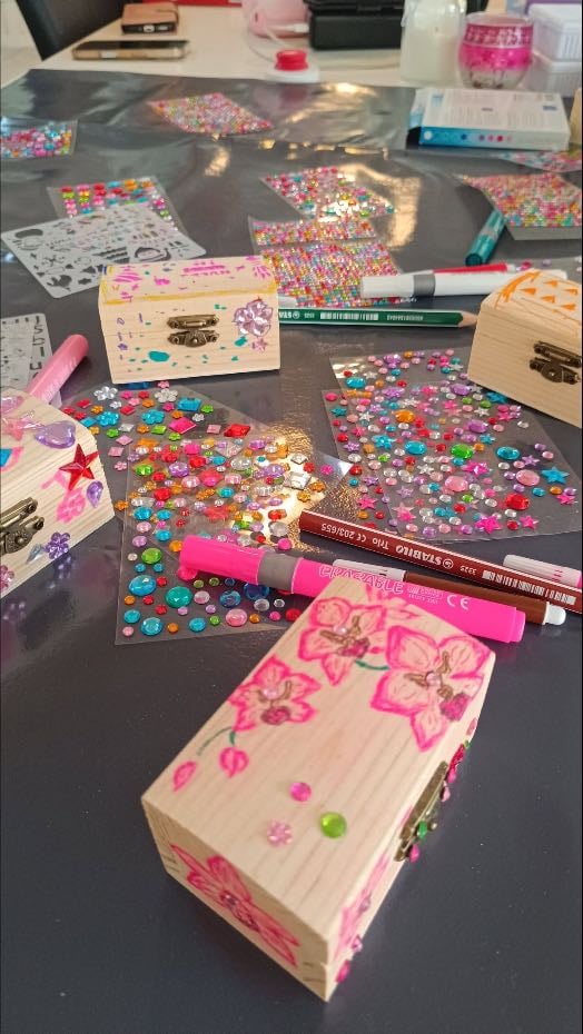 Treasure box decorating