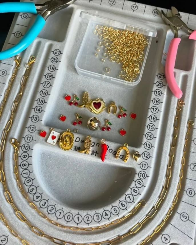 Charm necklaces