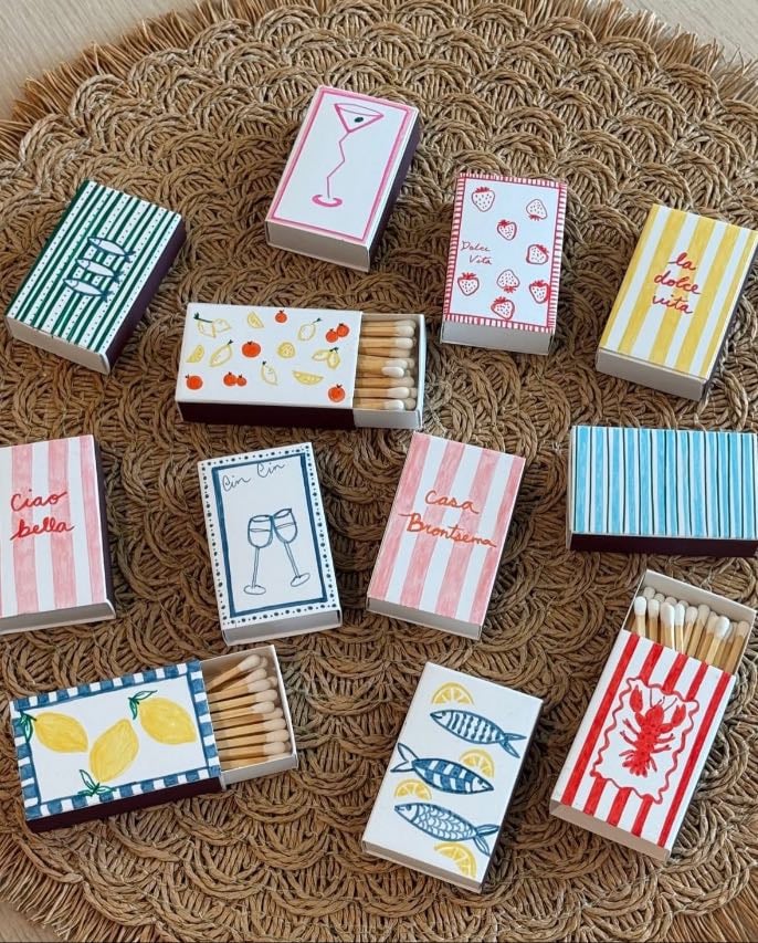 Matchbox painting