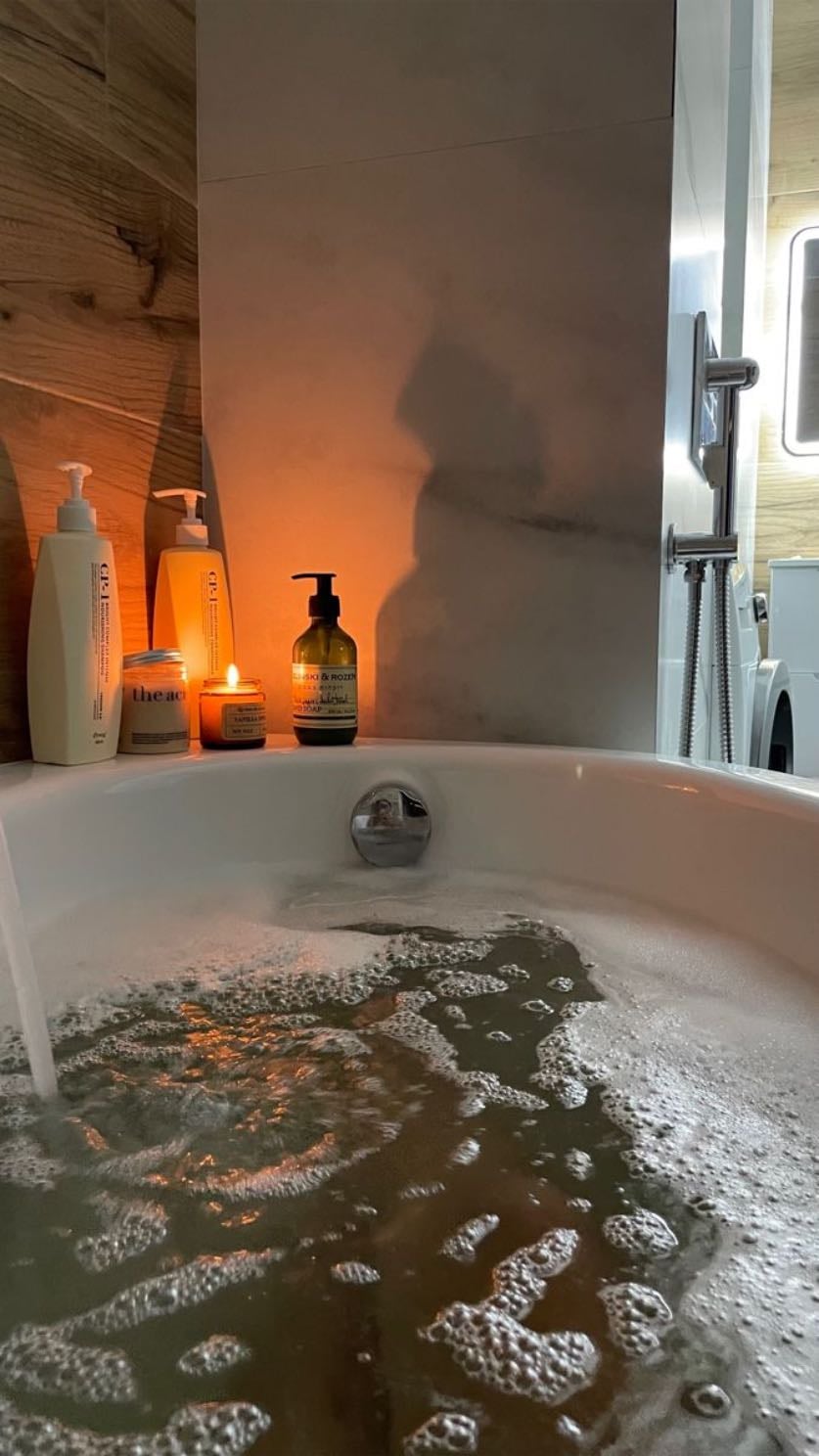take a bath