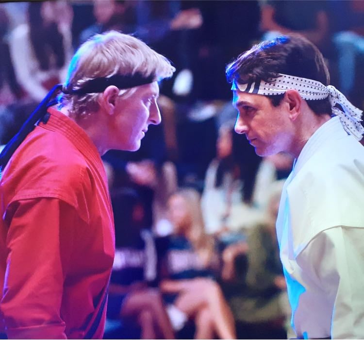 daniel and johnny - you’re alright, larusso.
𝜗𝜚 1984, karate kid/cobra kai