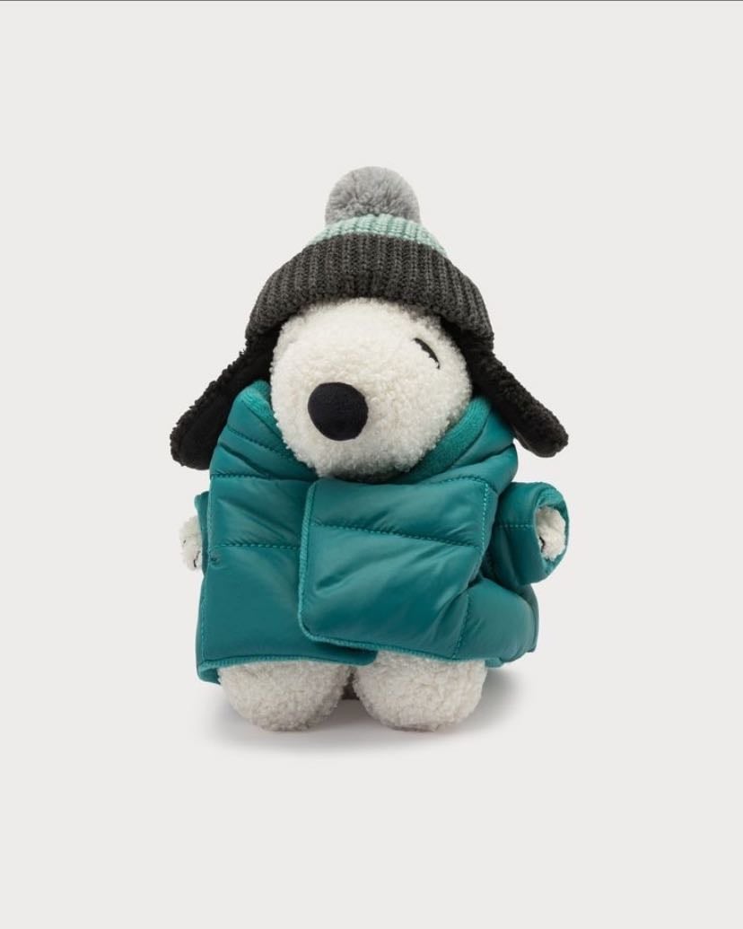 snoopy puffer coat
