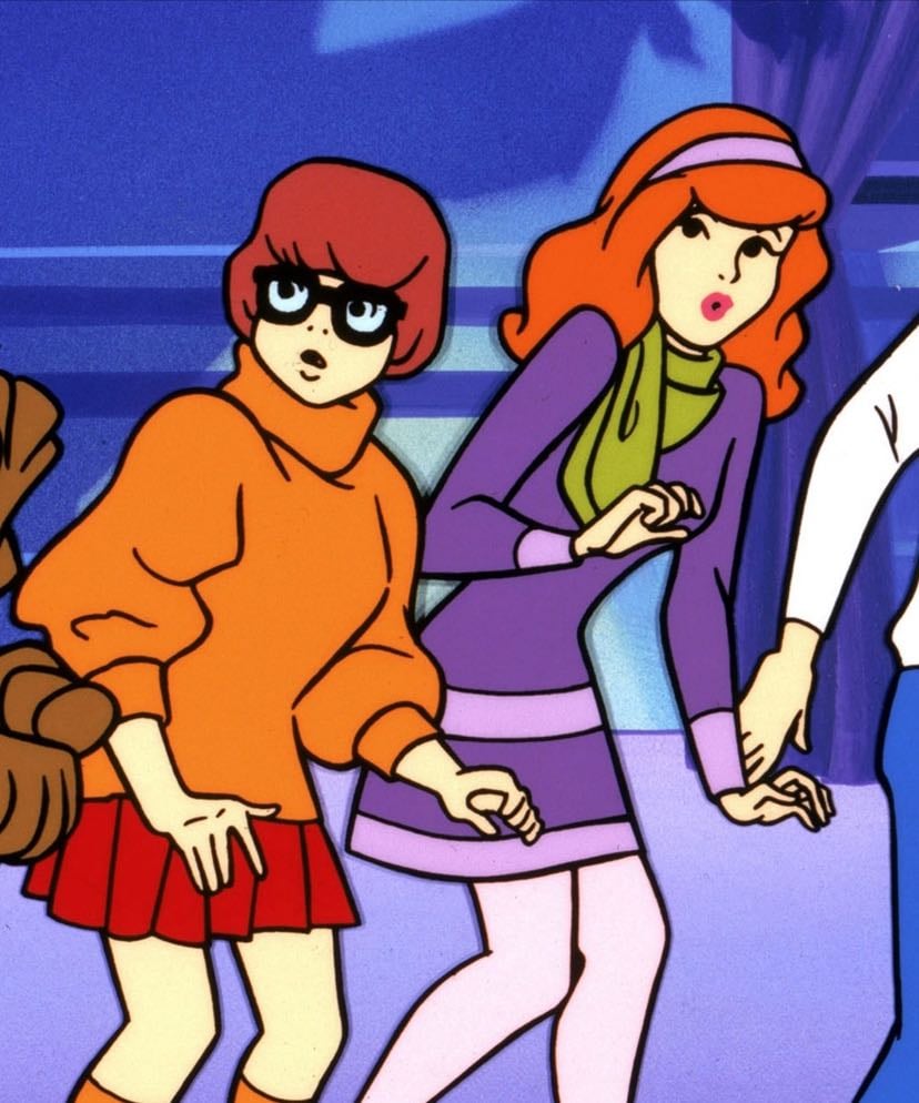 daphne and velma - 𝜗𝜚 scooby doo