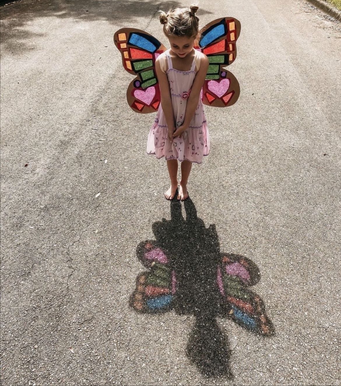 Wings🦋 - Anytime I see a young girl with wings I healed a little more