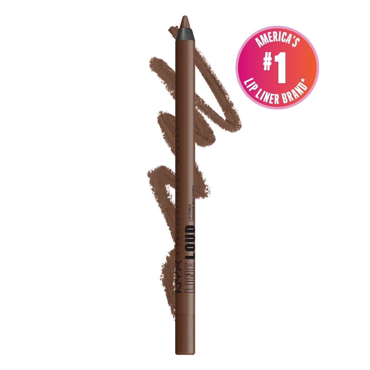 nyx line loud long wear lip liner - shade: rebel kind