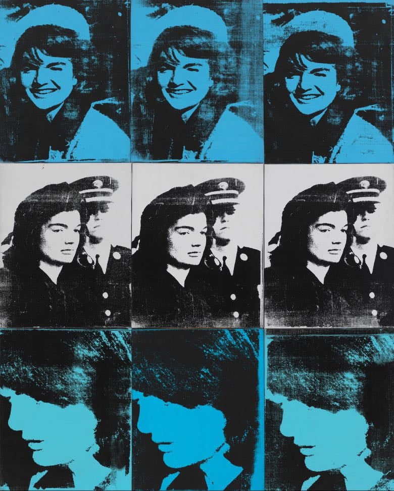 andy warhol- jackie (four jackies)
