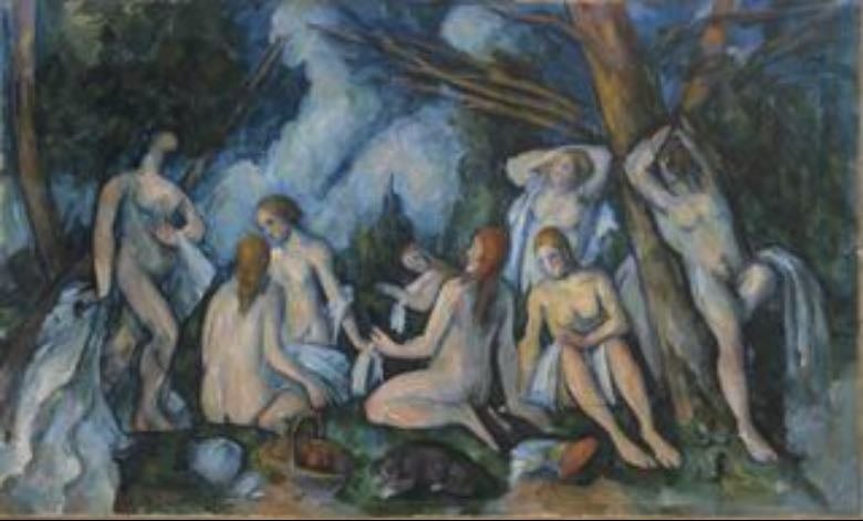 paul cézanne- the large bathers