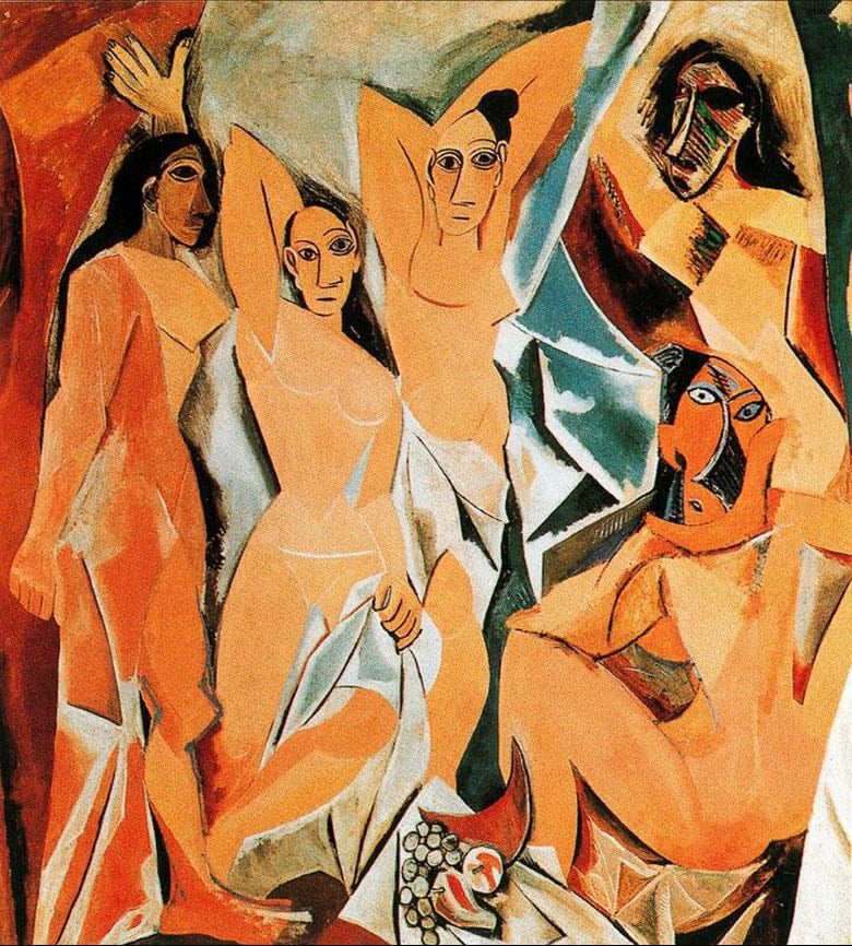 pablo piscasso- les demoiselles dâavignon