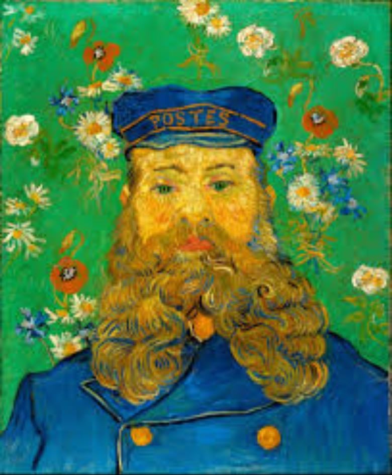 vincent van gogh- portrait of joseph raulin