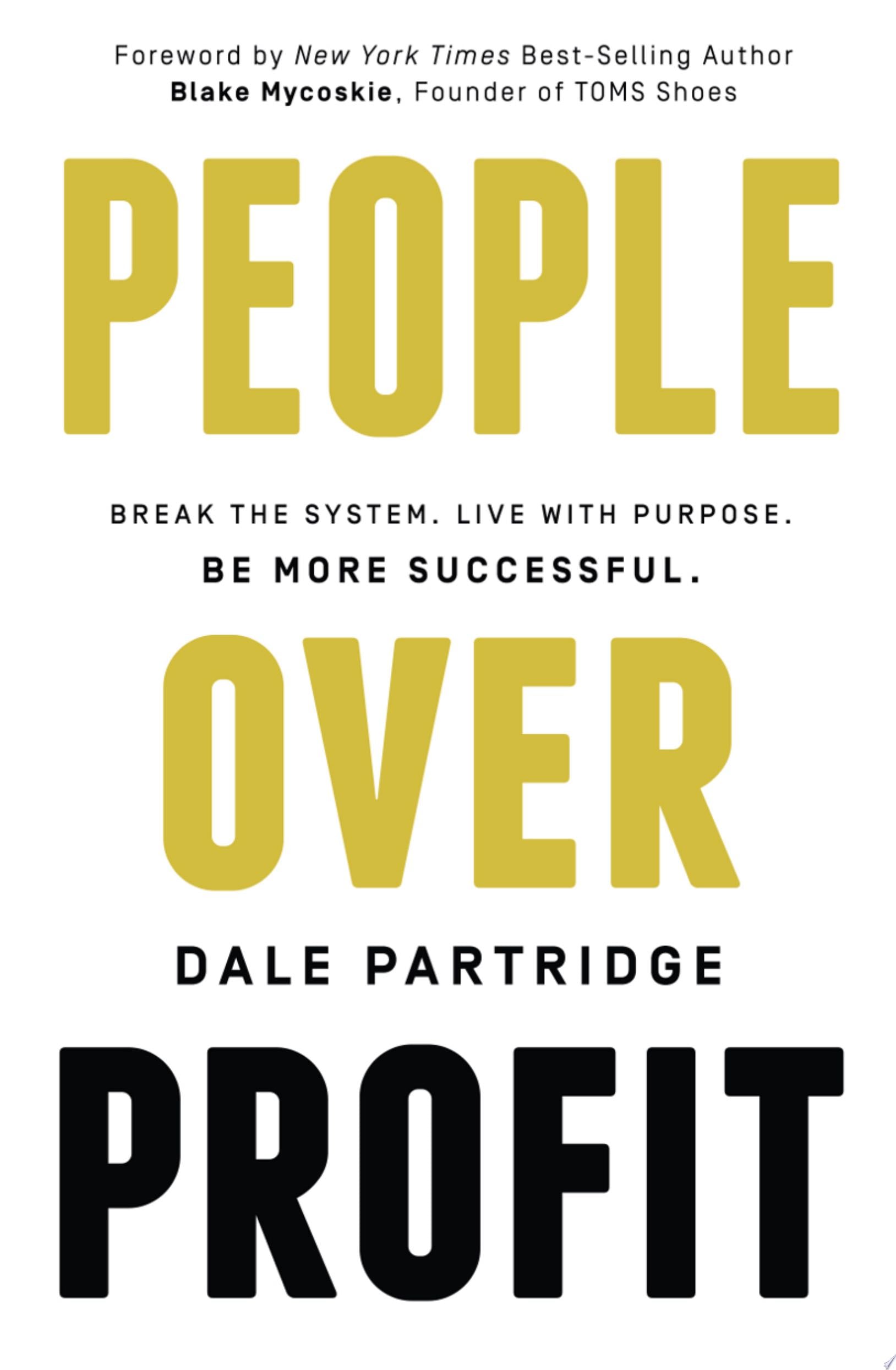 People Over Profit - Dale Partridge · 2015