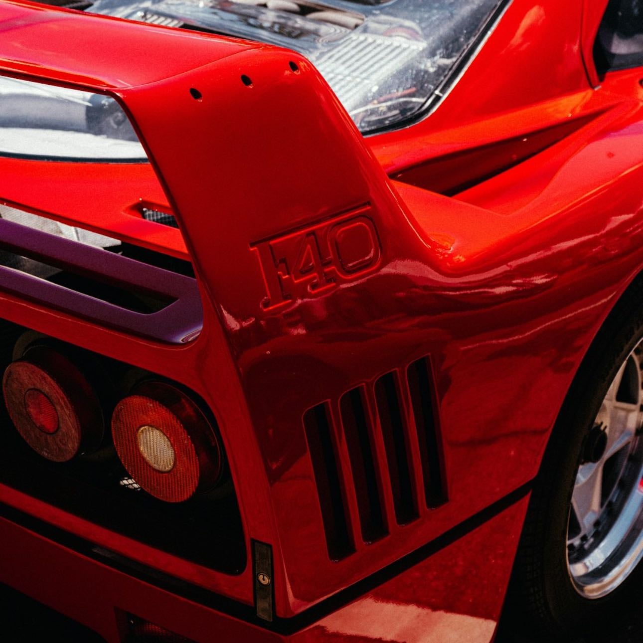 F40 - Keeping it classy with the F40, sadly these cars are treated more like a stock share these days but a true piece of automotive art.
