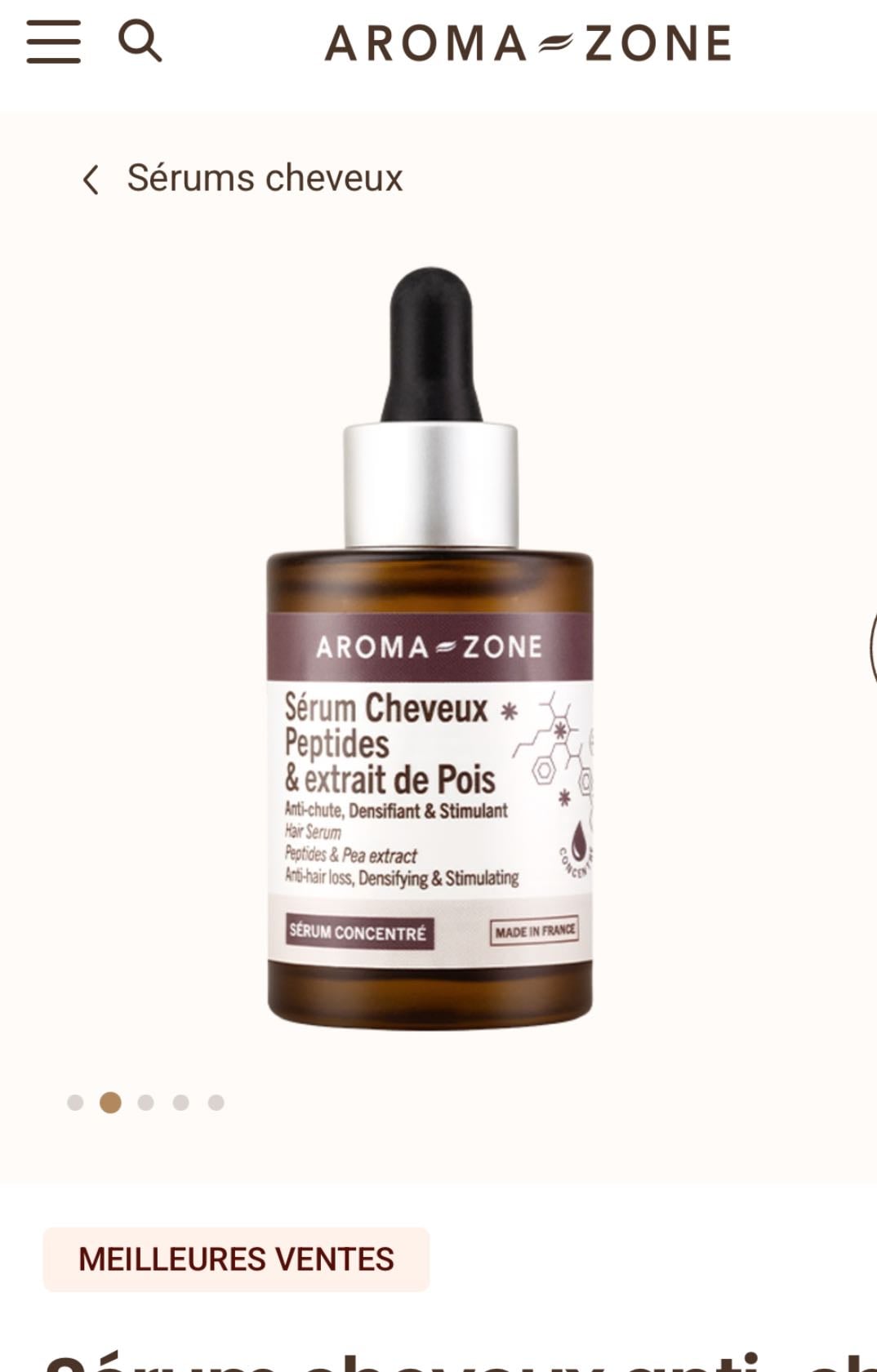 hair growth serum - aromazone, i promise it’s the last one