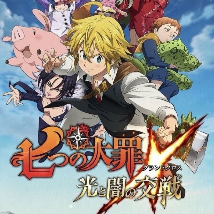 Nanatsu no Taizai (7 Pecados Capitales) - 5 temporadas (100 episodios en total)