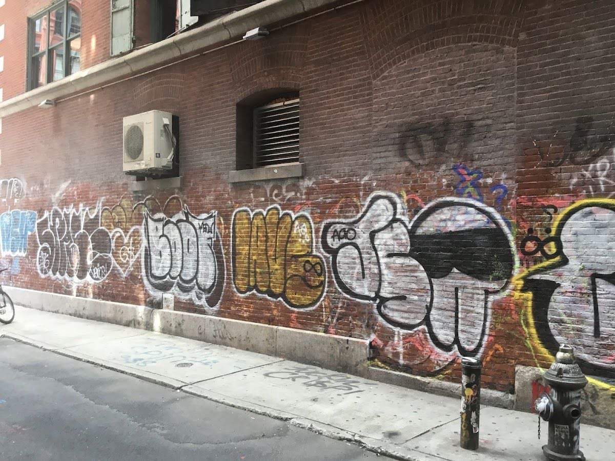Crosby Street - callejón donde muere el protagonista de ghost