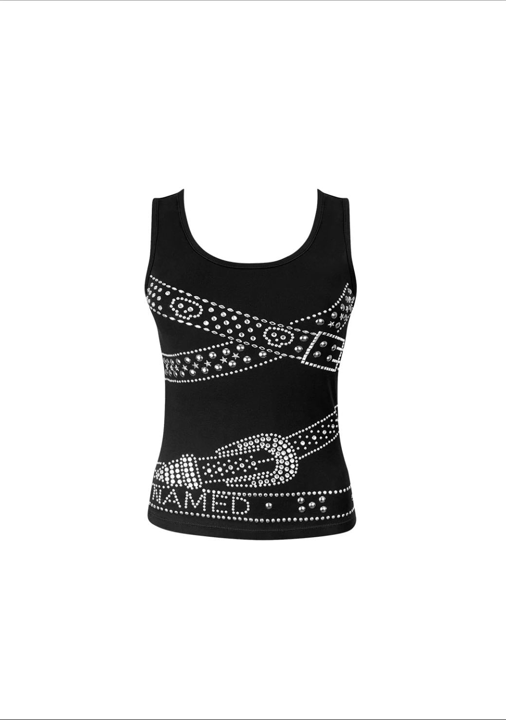 Named Collective - studded belt tank top