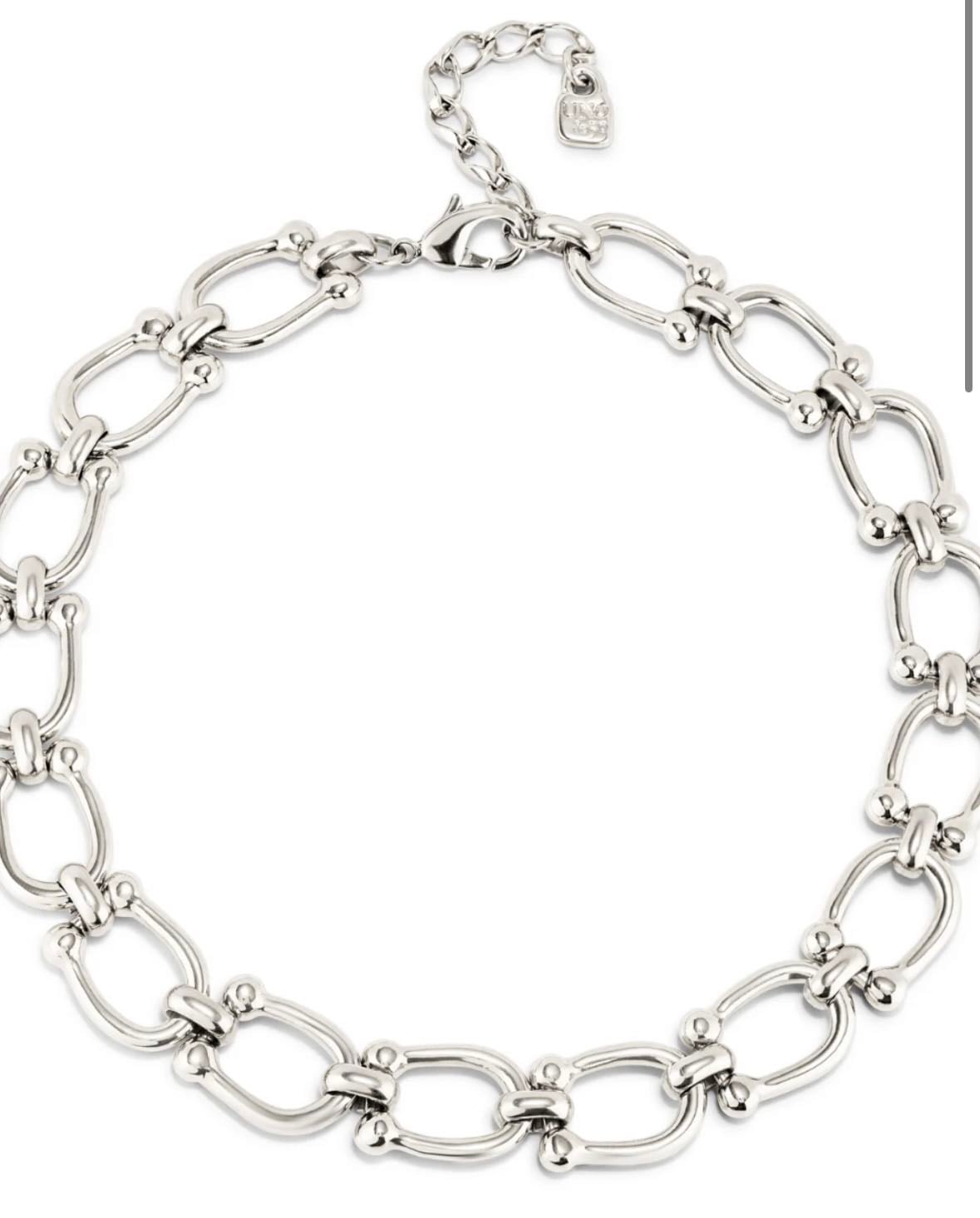 UNOde50 - short chain link necklace