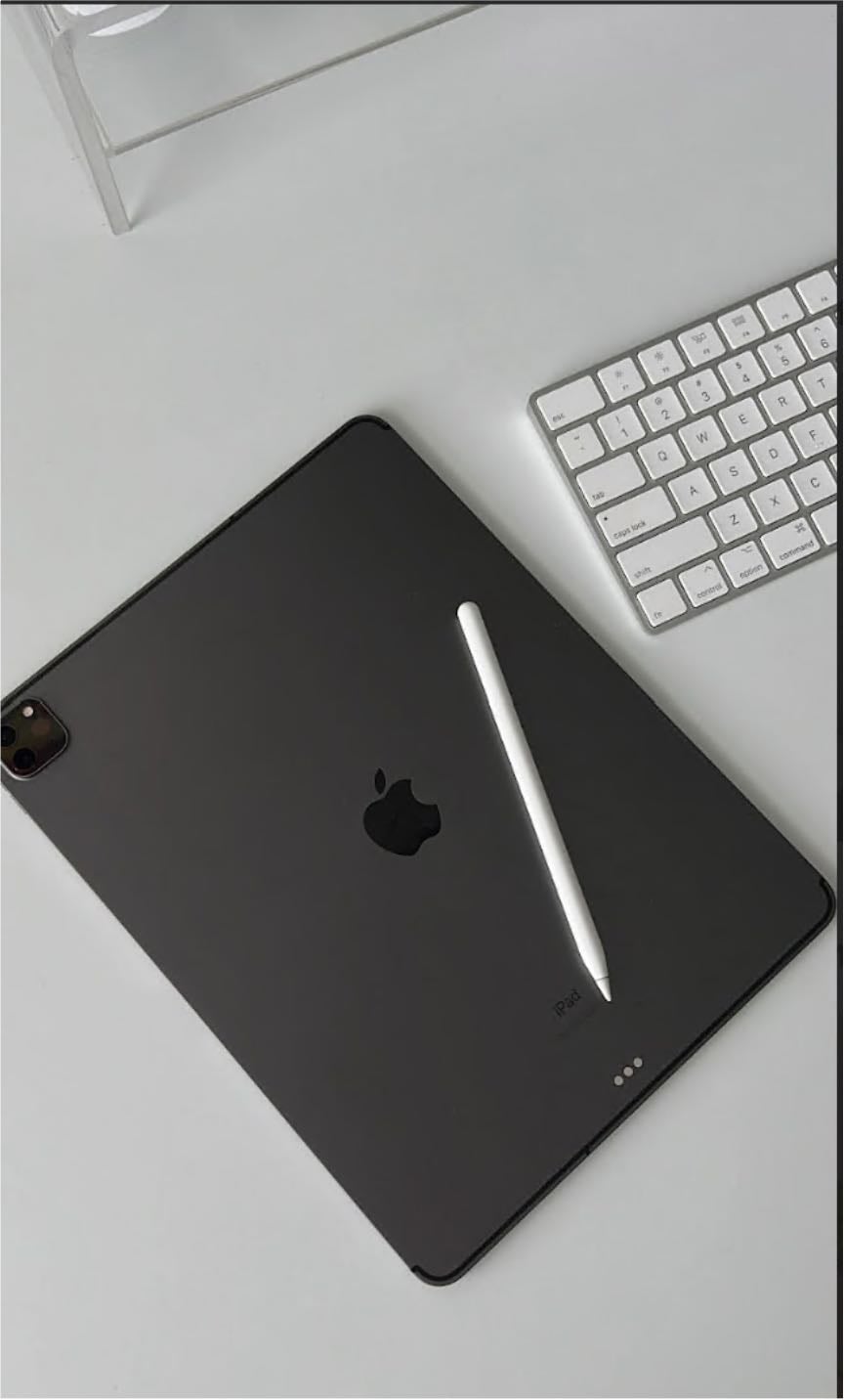 ipad and apple pen - old ipad not new..