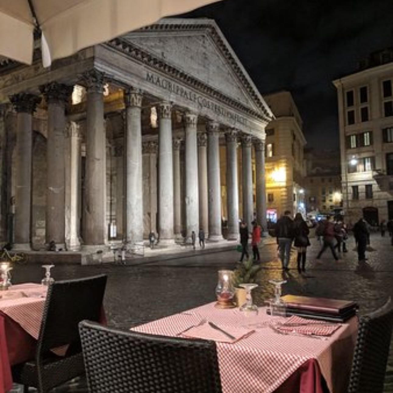 Hostaria Pantheon - Food was good also