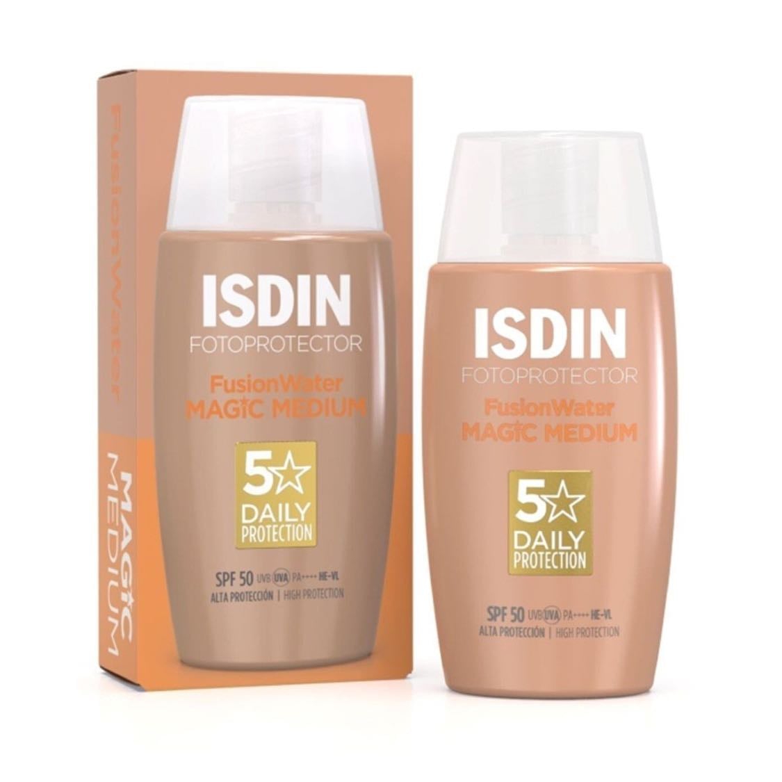 Fotoprotector Isdin Fusion Water Magic SPF 50 - Isdin Medium - ISDIN