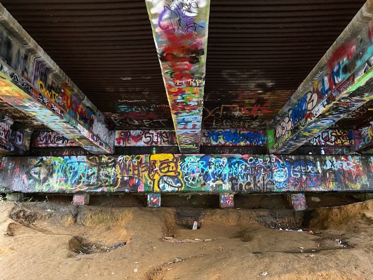 Kurt Cobain Under the Bridge Memorial
