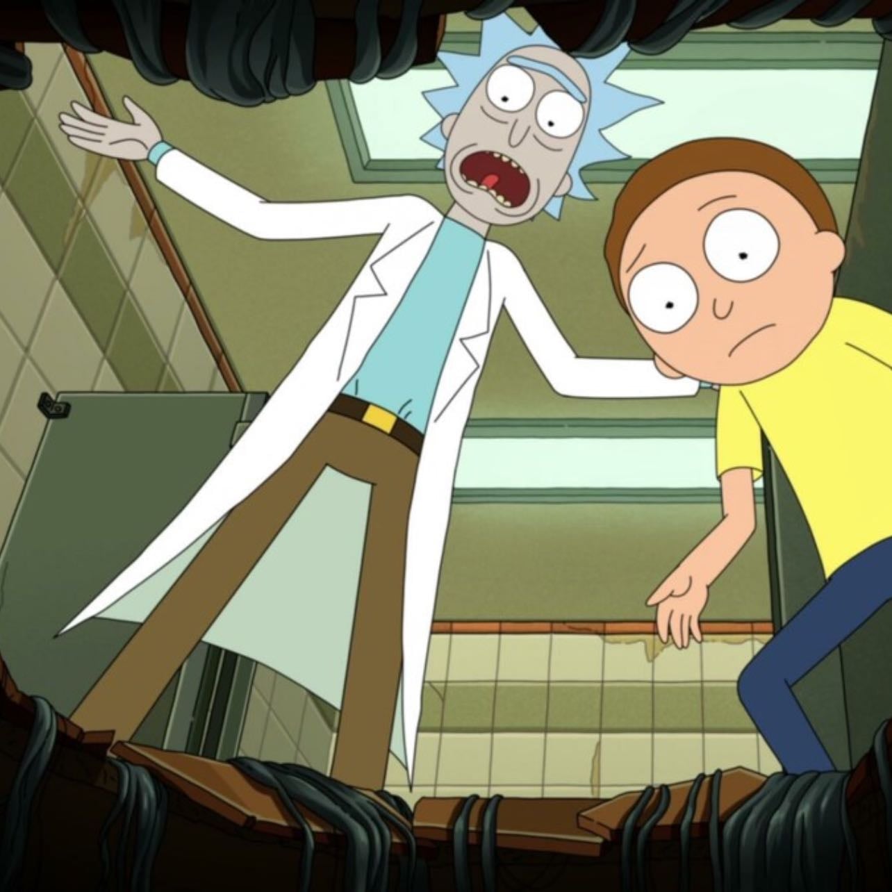 Rick and Morty | 7x10: Fear No Mort - rick and morty has its ups and downs but OH. this one got me. the way they are both so horrible to one another yet still co-dependent??? diane???? the picture in rick’s wallet????. yeah no i was gone when they made it out the hole the first time.