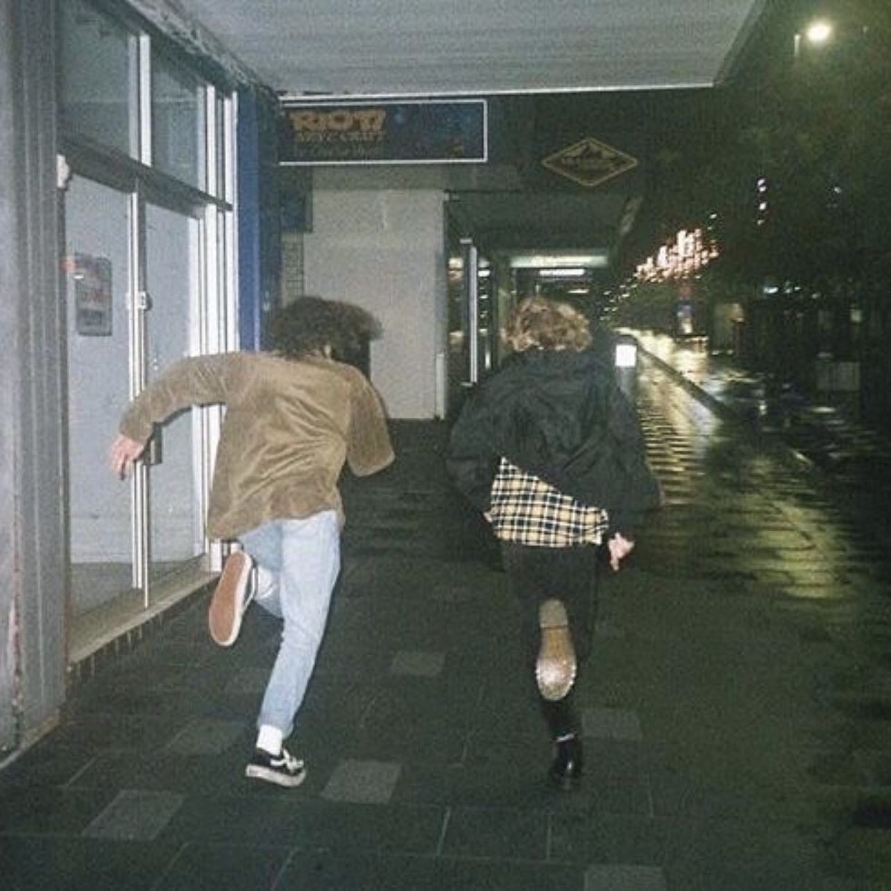 running to nowhere - you feel like you’re flying. there’s nothing beside you but the wind and your best friend.