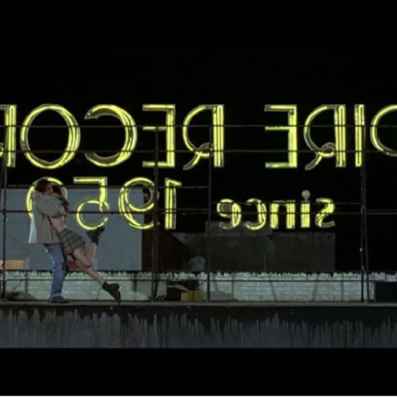the group rooftop dance. - empire records (1995)