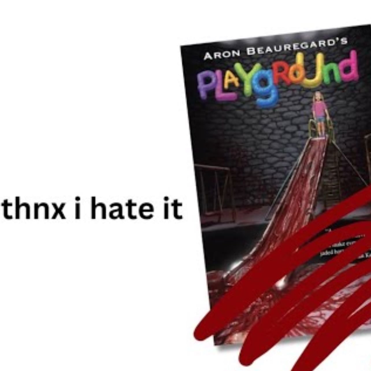 playground: the book that breaks people - morpho