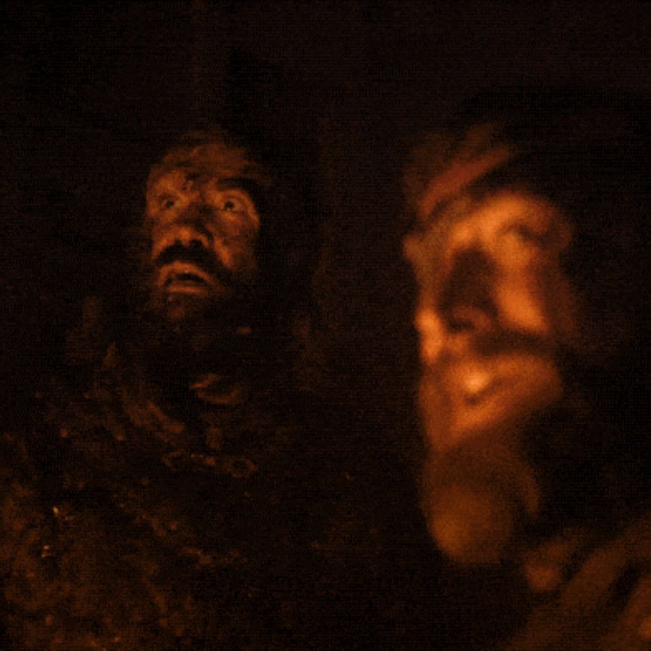 sandor running through literal fire aka his greatest fear just to get to arya. - game of thrones (2011 - 2019)