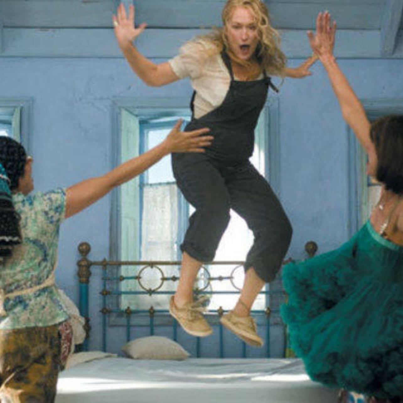 Mamma Mia! (2008) - greece is so gorgeous. the water is so clear and sparkly, i look at it once in this film and all my problems are suddenly gone. it might be an unpopular opinion, but i would live in a place where everyone breaks out into a rendition of an abba song at random times