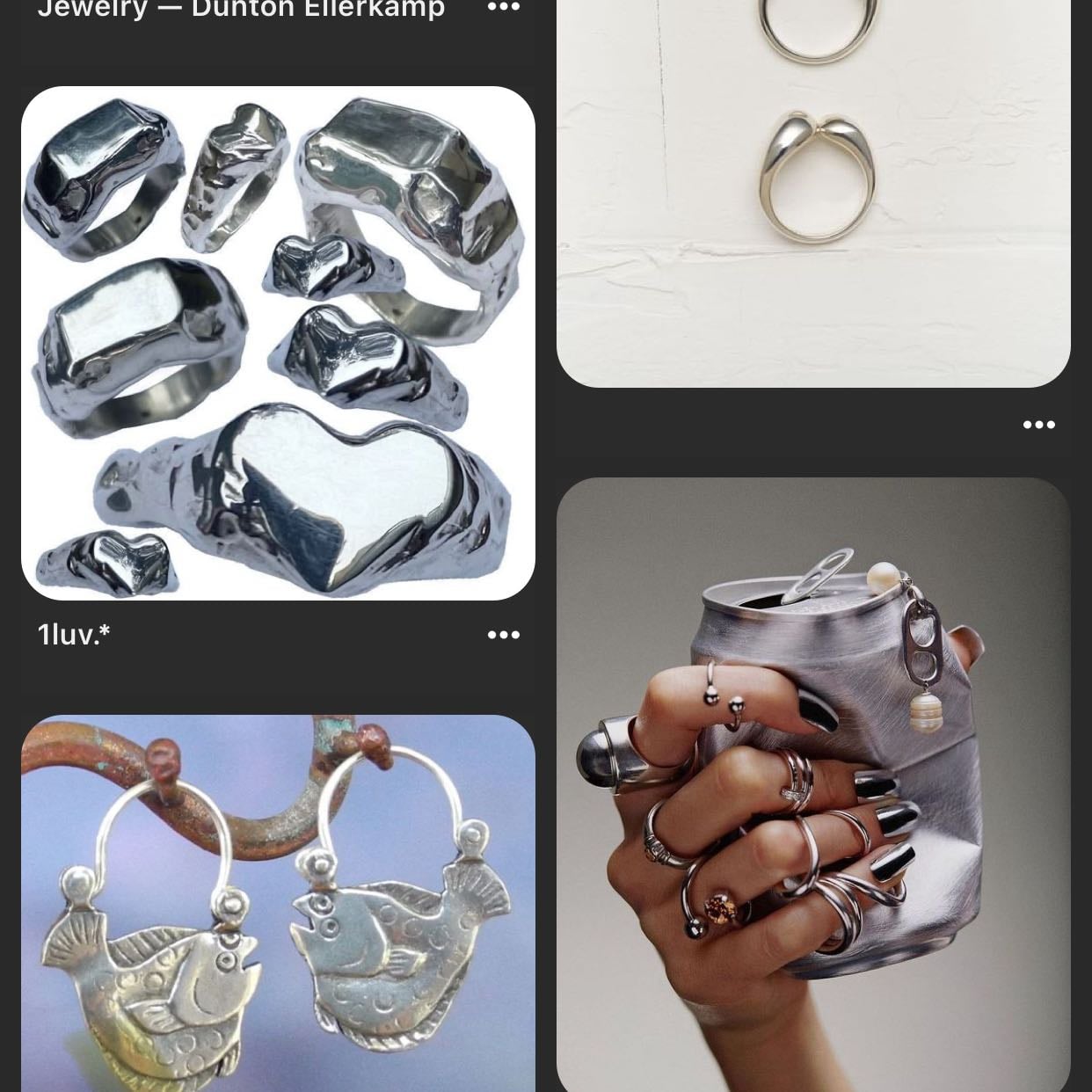 Joyería - De preferencia cosas maximalistas plata