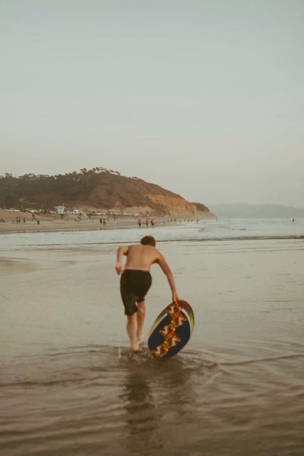 skimboarding