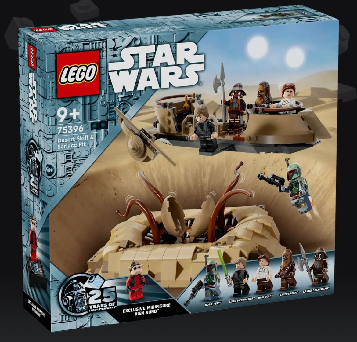 Desert Skiff and Sarlacc Pit Lego - $79.99