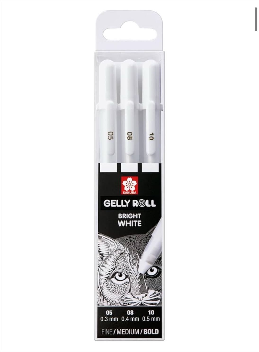 Gelly Roll White Pens - $5.40