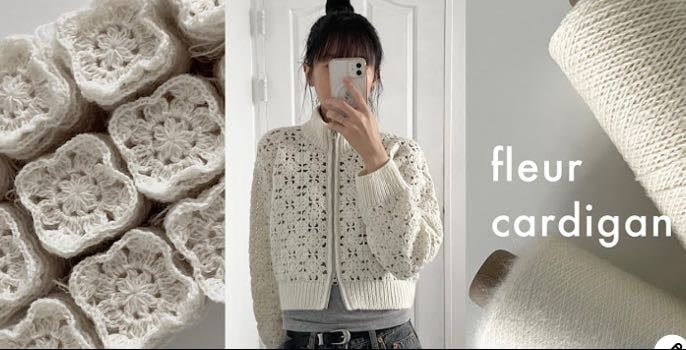 Fleur cardigan - Youtube