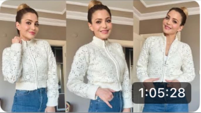 Fleur cardigan easy tutorial - Youtube