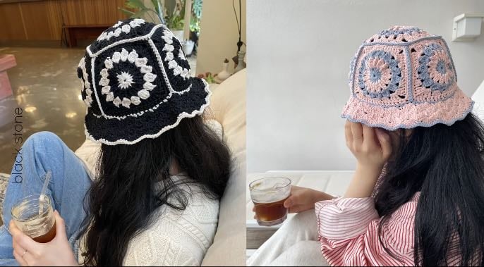 Flower hat part 01 - Youtube