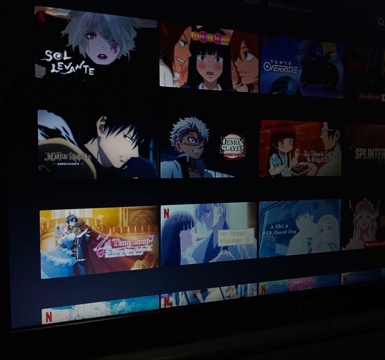 Anime - Movies hypelist by Void