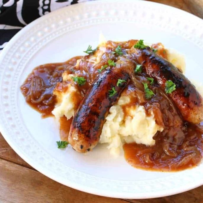 Bangers and mashed