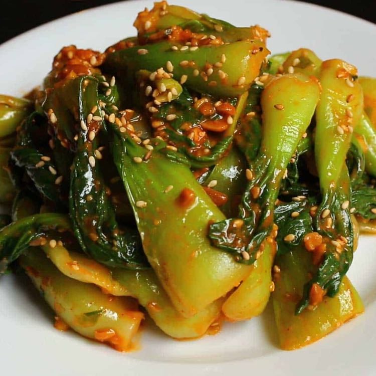Bok choy doenjang muchim