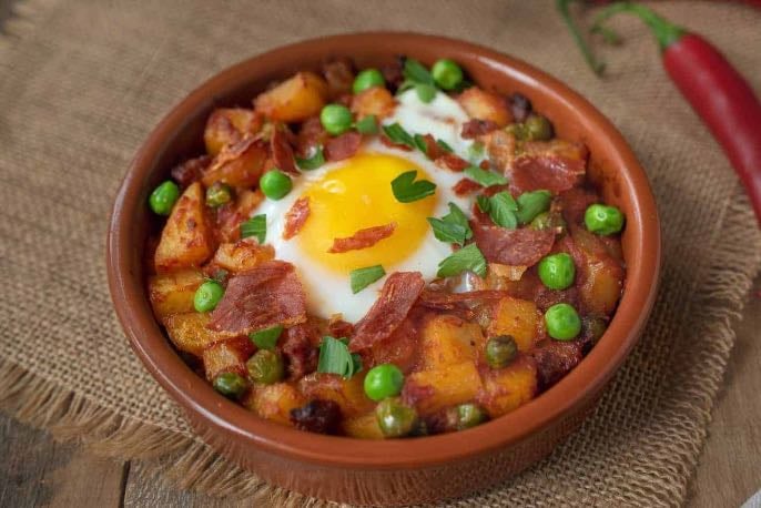 Huevos a la flamenca
