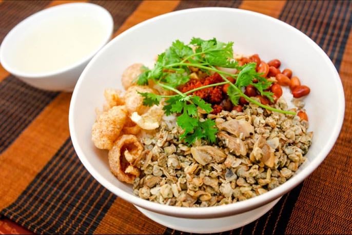 Cỏm hền - Clam rice